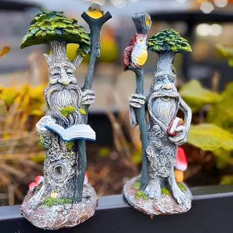 Garden Mile Waterproof Resin Tree Man Statues Cover