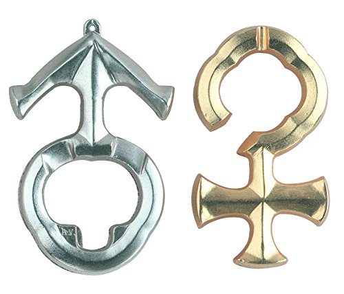 Image of DOLCE Hanayama Cast Metal Brain Teaser Puzzle (Level 3)