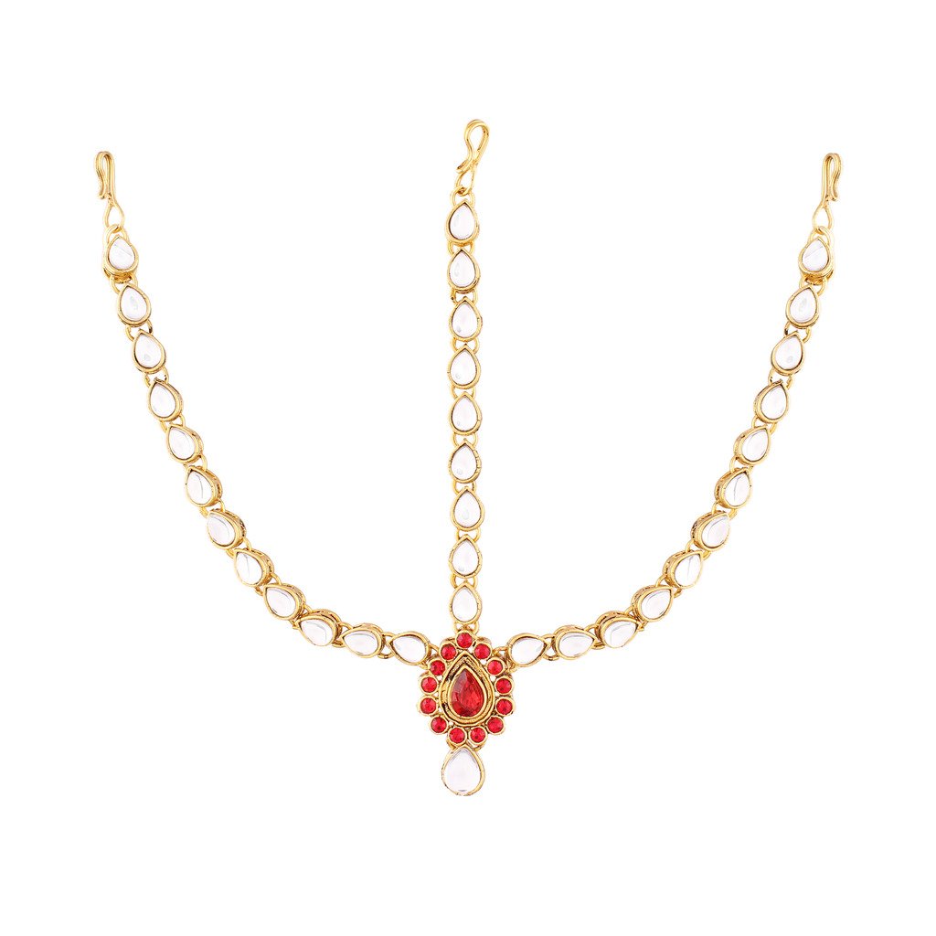 See full amazon price history chart for I Jewels Gold Plated Traditional Kundan & Pearl Bridal Matha Patti For Women (T1077R) I Jewels Gold Plated Traditional Kundan & Pearl Bridal Matha Patti For Women (T1077R) (B01H5OYFKO) Amazon Price History, Amazon Price Tracker