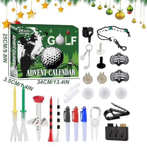 Calendrier de l'Avent de Golf pour progresser et s'entraîner en hiver