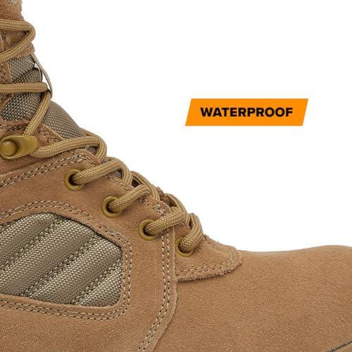 Image of MAGNUM - Men's Waterproof Tactical Boots, Mens Military Hiking Boots, Breathable Light Weight Work Boots for Men