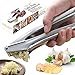 Presse Ail, Concasseur à ail, Garlic Press, Manuelle d'ail d'acierinoxydable de presse d'ail, inoxydable Presse-fruits manuelle d'ail d'acier inoxydable de presse d'ail, 18.7cm