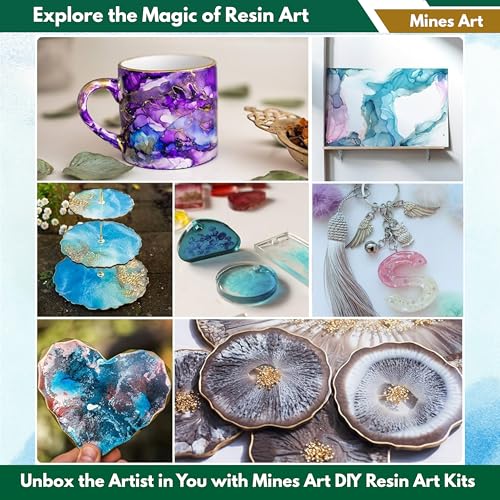 Mines Art 100 Pcs DIY Resin Art Kit - Image 8