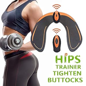 Moonssy Po Trainer für Zuhause, EMS Trainingsgerät zur gezielten Stimulation der Po Muskulatur, Muskelaufbau, EMS Hüfttrainer – Elektro Stimulationsgerät Po Muskeln