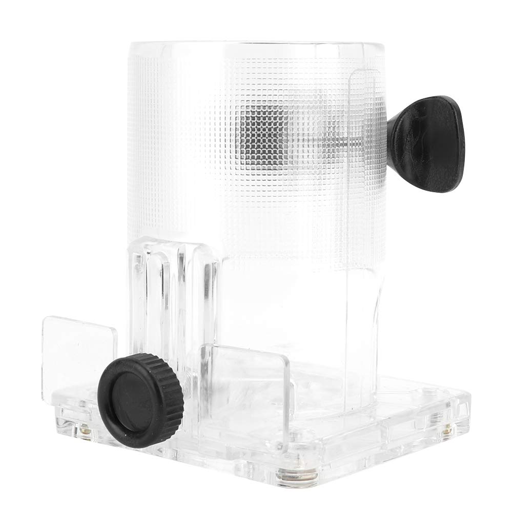 Holzbearbeitung Trimmer Base, Trimmer Hard Base, Trimmer Router Router Power Tool Transparent Ausgezeichnetes Zubehör für Trimmer(Thicker