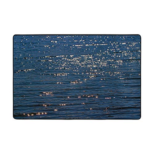 Tapis salon effet eau de lac pour une décoration design et chic - 2