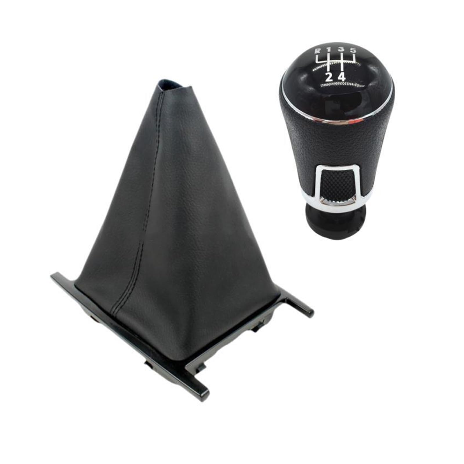 KUNYOS for VW Amarok 2010-2020 2022 Gear Shifter Knob Style Black/Red