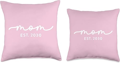 Miniatura 3 de Mom Est 2030 Custom Mom Personalized Mothers Day Customized Throw Pillow