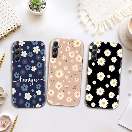 Image of COLORflow Back Cover Compatible with Samsung Galaxy A34 5G | Daisy Garden Customized | Glossy Armoured Bumper with Camera Protection Back Cover Compatible with Samsung Galaxy A34 5G