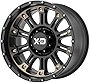 XD SERIES XD829 20x9 6x135 0mm Black/Machined DT Wheel Rim 20' Inch