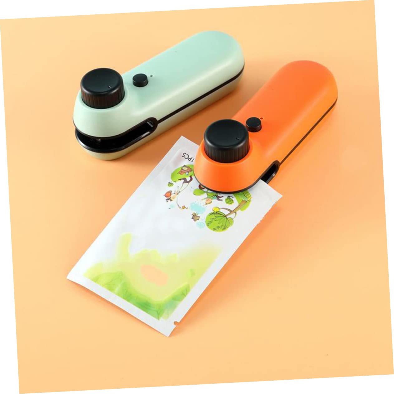 VINTORKY Professional Heat Sealer Portable Household Bag Resealer for Snacks and Food Compact Design Easy to Use Material Essential Kitchen Gadget for Freshness