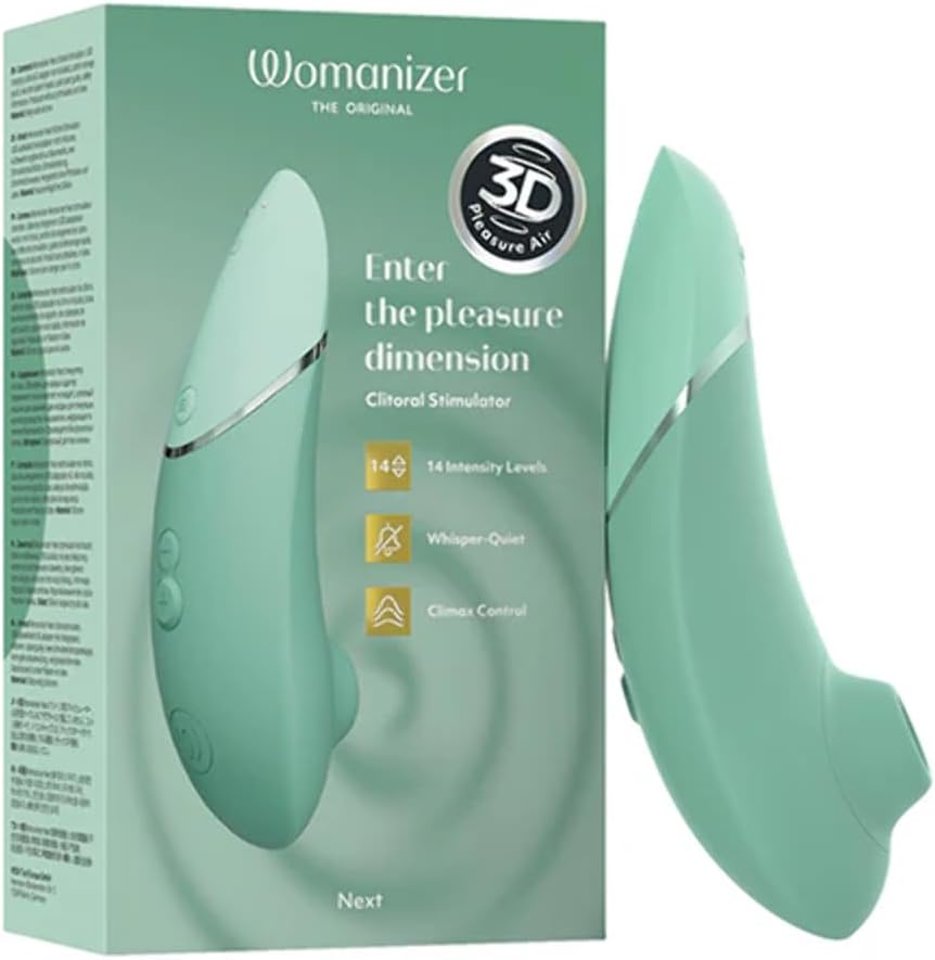 Womanizer Next 3D: Ultimate Pleasure Air Experience Black