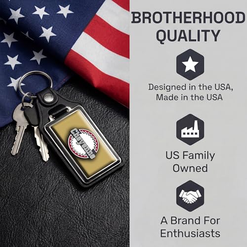 Image of Brotherhood Car Key Chain for K5 Blazer - Classic Models Keychain for Men and Women Gift Key Ring