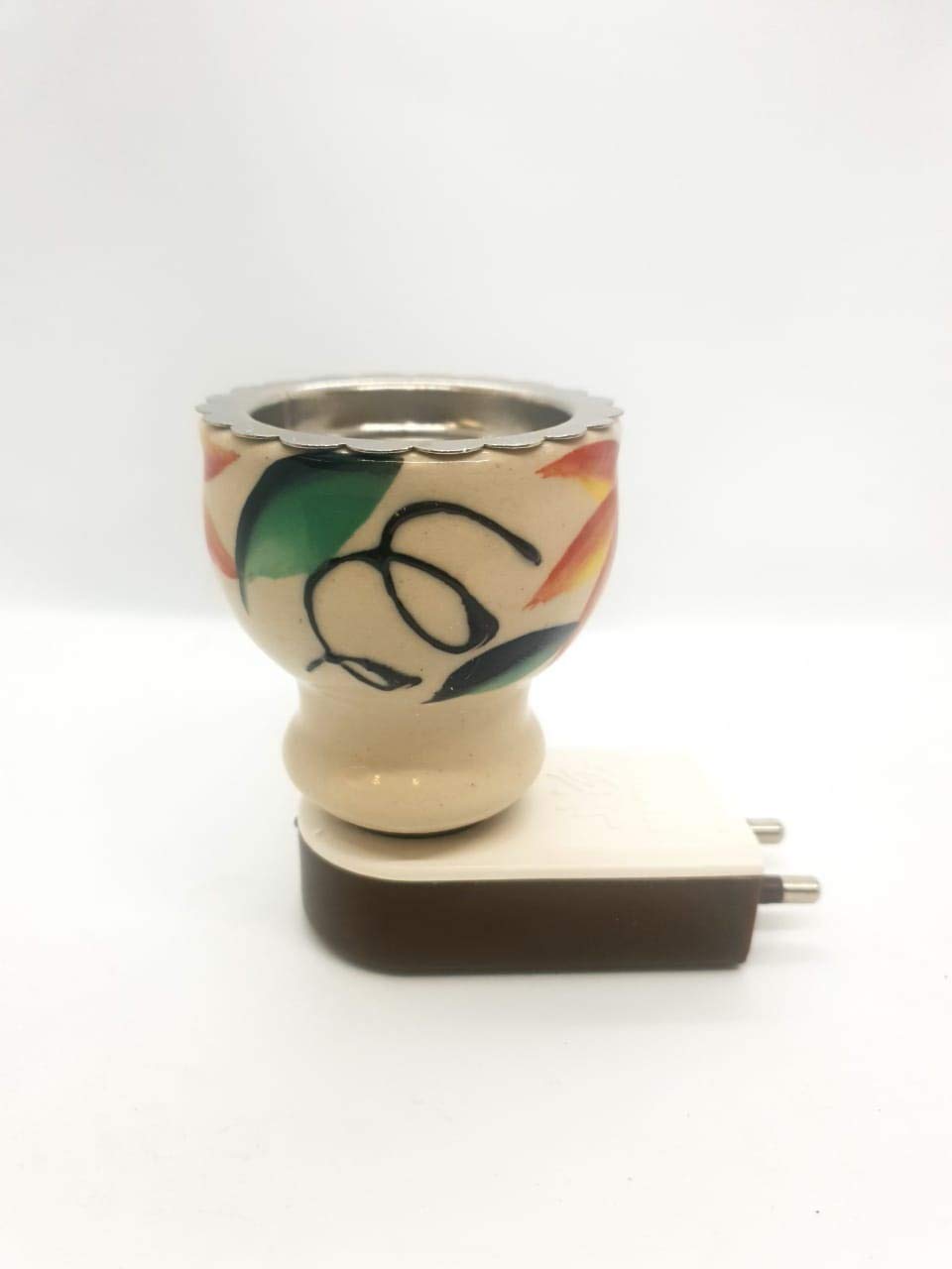 Skys & Ray Multipurpose Direct Plug in Ceramic Electric Incense Burner Bakhoor Dani Kapoor Dani Aroma Diffuser