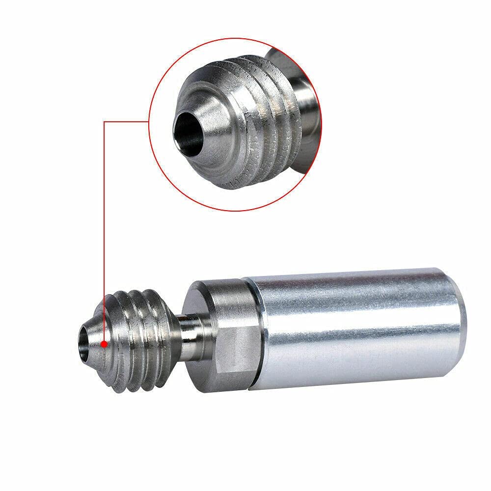 LUTER 5PCS 0,4 mm/1,75 mm ugelli estrusore, ugelli stampante 3D