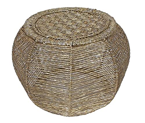 KAM Home Handcrafted Iron Bar Mudda/Chair/Muddha Sitting Stool for Outdoor/Indoor/Furnishing - Height - 13 inches-image-13