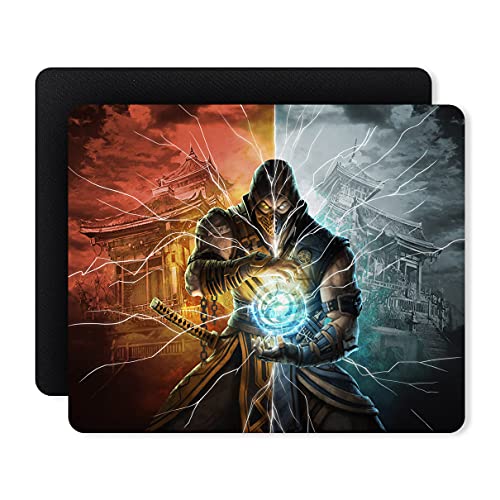 Image of Chiraiyaa Mortal Superhero Designer Printed Premium Mouse pad with Anti-Skid Base and Smooth Gliding (9 in x 7.5 in)