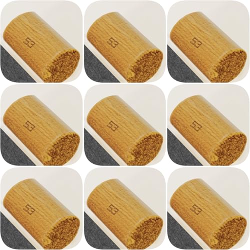 Image of Yglnden 10 Bundles Latch Hook Kit Colorful Yarn Bundles Cut Rug DIY Latch Hook Yarn for Handmake Craft Sewing Knitting for Adults (10 Bundles# Brown D)