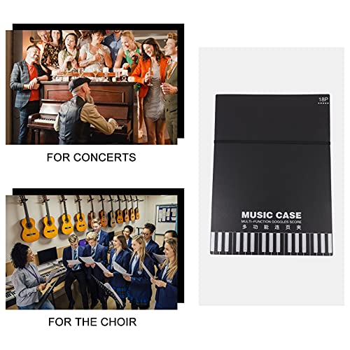 Generic Muziekblad Bestand Papier Documenten Opbergmap Houder Uitbreidbaar Muziek Binder voor Tekening Wijzigen… - Image 5