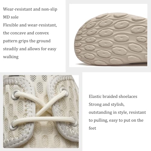 NELSBREXMen's Mesh Breathable Platform Casual Oxford Sneakers Comfortable Lightweight Soft Sole lace-up Non-Slip Dress Walking Shoes Business Office Work Shoes3