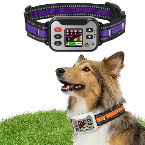 GLYYR Collier Anti Fugue sans Fil GPS Chien pour Extérieur, Amélioré Précise 3 Modes Clôture Anti-Fugue, IPX7 Étanche Précise Chien Électrique Système...