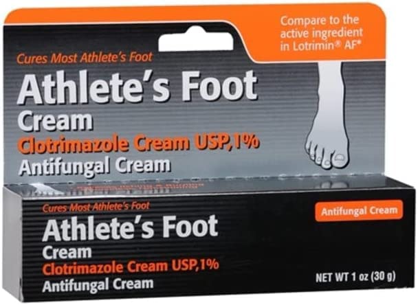 Taro Clotrimazole Antifungal Cream USP 1% - 1 oz, Pack of 6