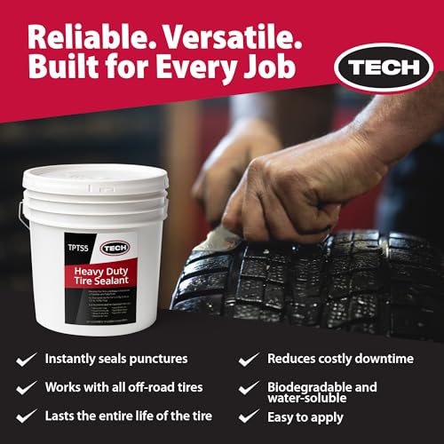 TECH Tire Repairs Heavy Duty Tire Sealant