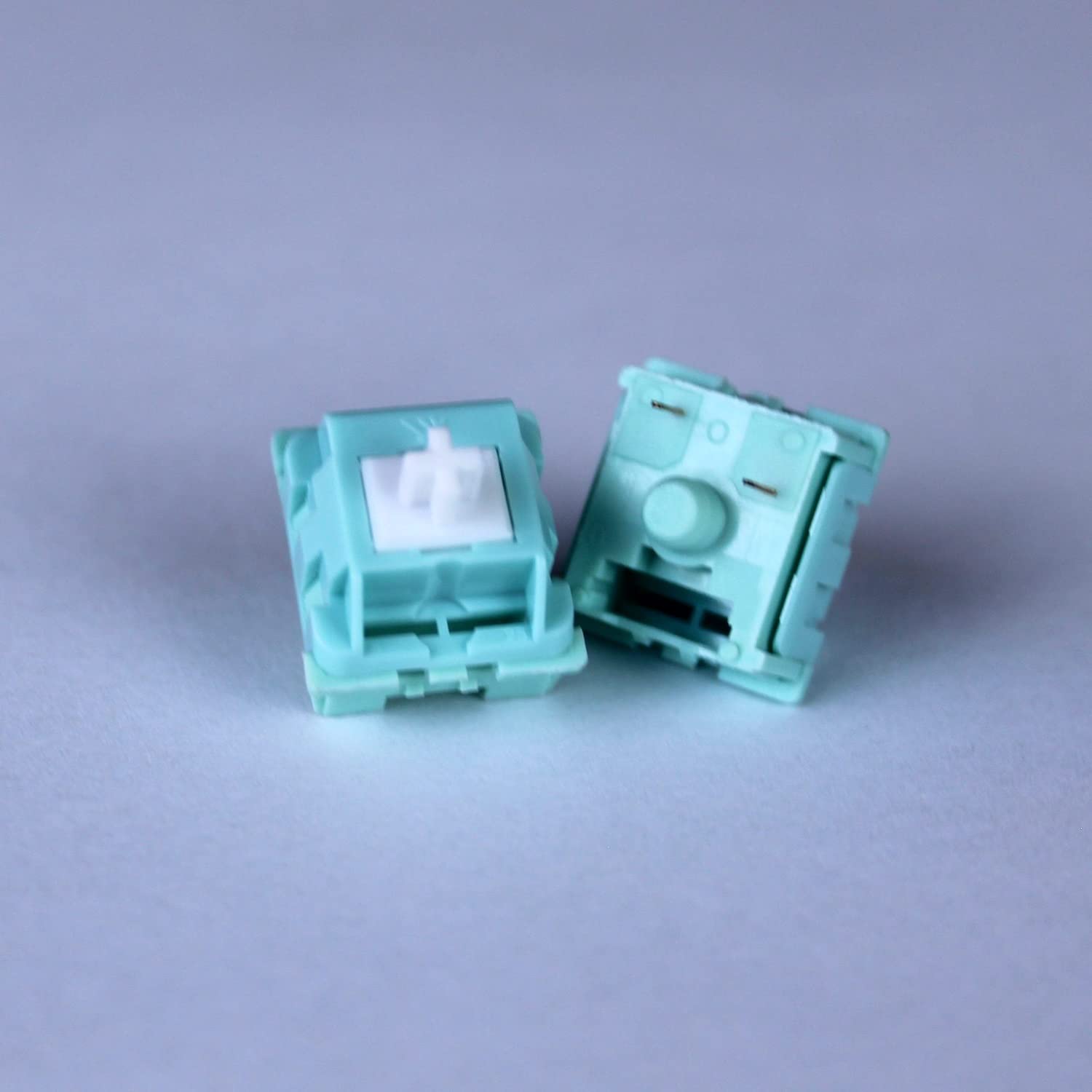 DucKey Collection De Commutateurs Linéaires KTT, Commutateur MX 45g 3Pin pour Clavier Mécanique De Jeu Personnalisé (Color : Mint, Size : 90PCS)
