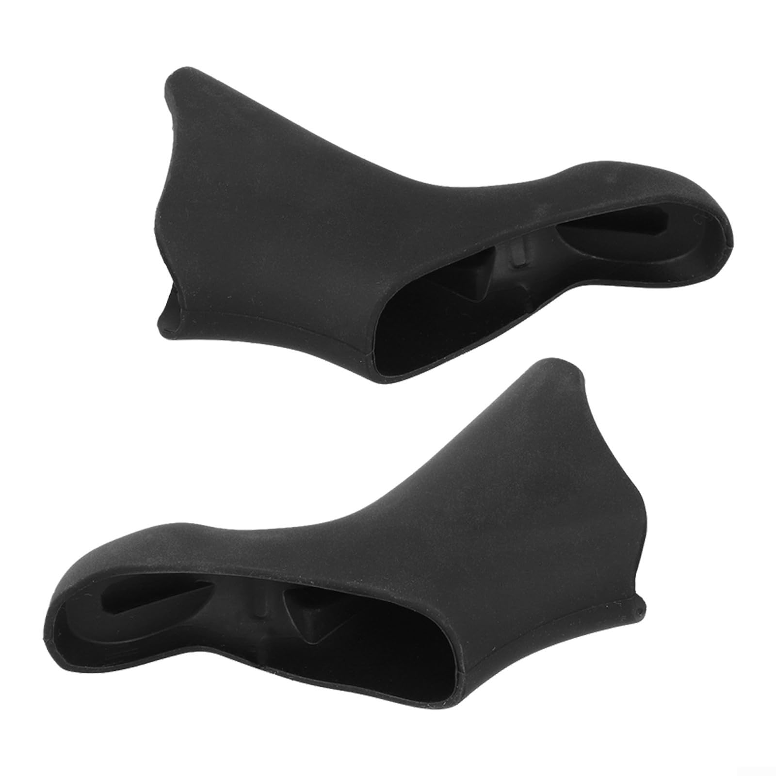 Bicycle Brake Lever Hoods Silicone Non-Slip Gear Shift Cover Compatible with ST-5600 ST-5601 ST-6600 Handlebar Grip Replacement for Road Bike Cycling Components Weather Resistant(Black)