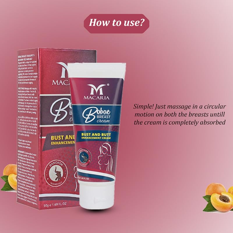 Bobae Breast Enhancement Cream – Breast Lifter – Larger, Firmer, and Fuller Breasts - All-Natural Fast tightening Breast Enlargement Cream Gel