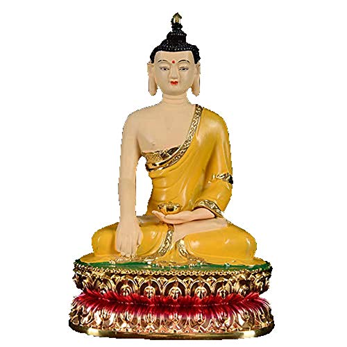 Statue Bouddha laiton H3TF5J pour votre espace zen et méditation