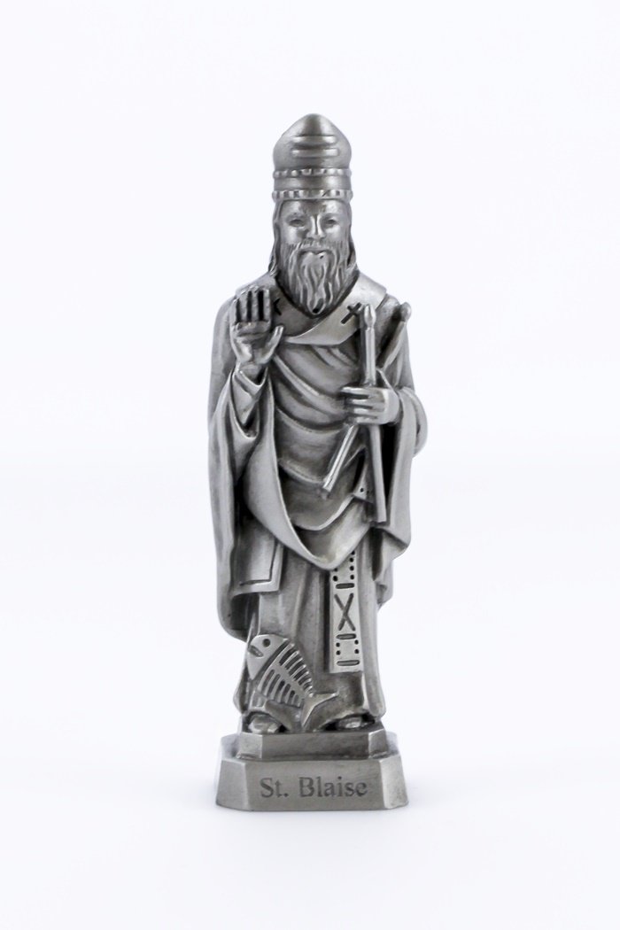 Buy The Bethany Collection Fine Pewter Statues Pewter Catholic Saint