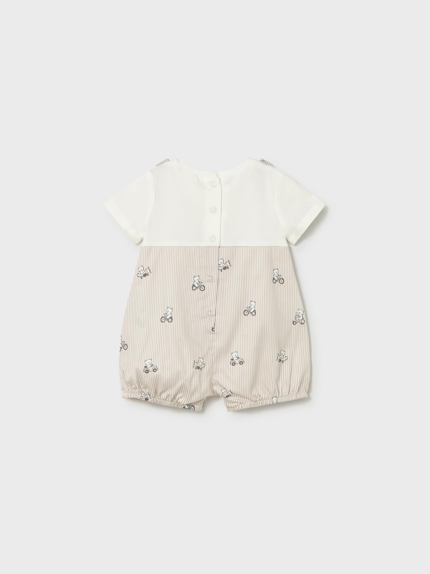 Mayoral Pelele corto para bebé niño Topo