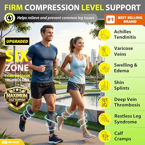 13 Proven Tips How to Prevent Shin Splints and Keep Your Healthy 13 BLITZU Calf Compression Sleeves for Men and Women. Footless Compression Socks Support for Varicose Vein, Nursing, Running. Leg Sleeve Brace for Shin Splints, Pain Relief & Reduces Swelling Black L-XL