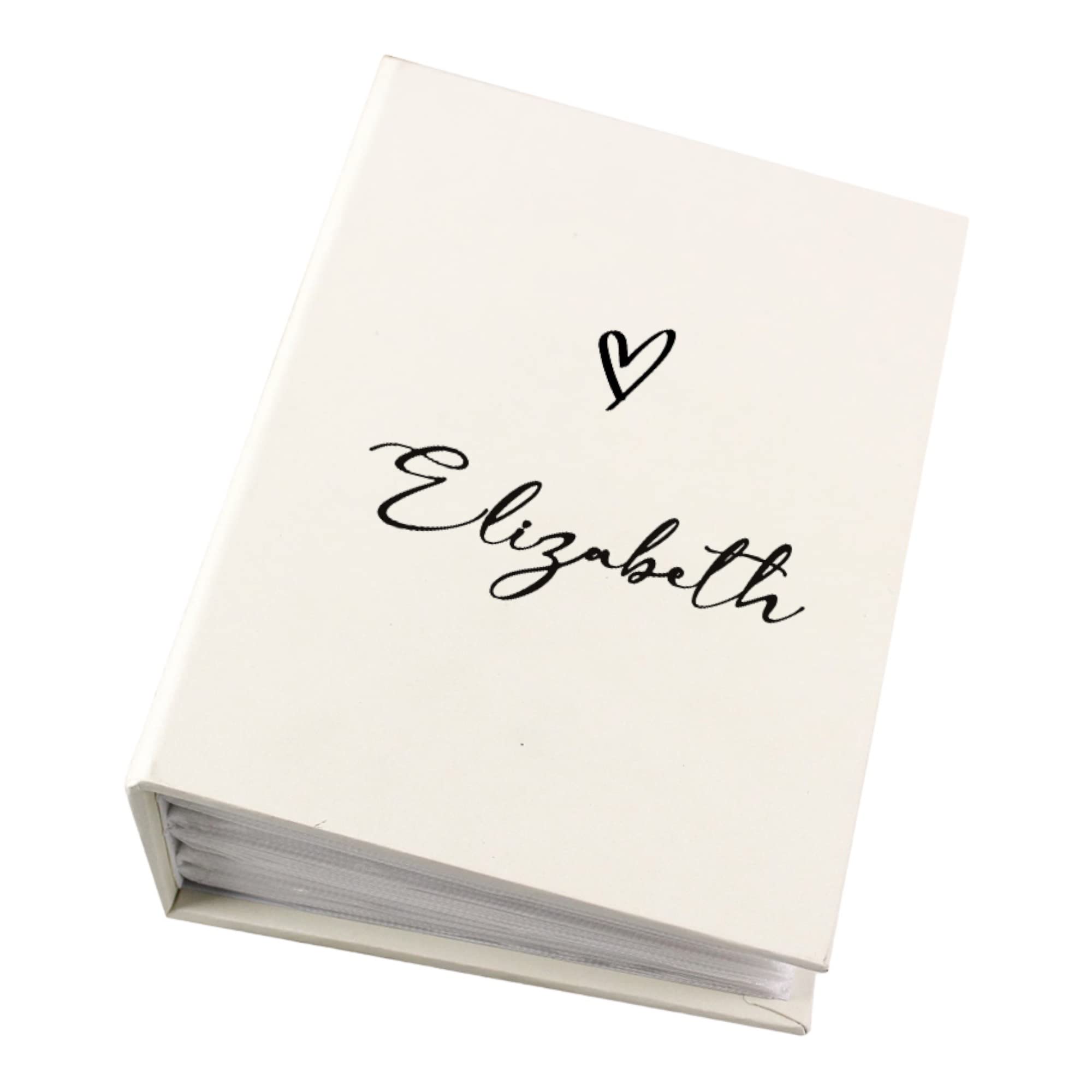 Personalised Any Name Or Title Photo Album With Sleeves 100 x 6x4 Capacity