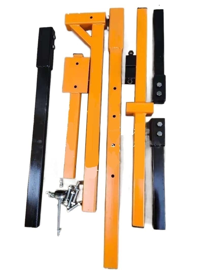 High-Altitude Air Conditioner Installation Tool, Manual Winch with Bracket, Lifting Crane for Easy Mounting &amp; Disassembling (1-5 Reinforced Frame)