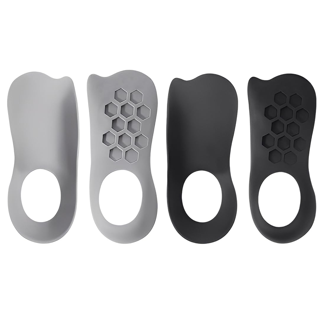 Plantillas Ortopédicas de Soporte del Arco para Fascitis Plantar, Alivio del Dolor del Talón, Absorción de Impactos, Antifatiga