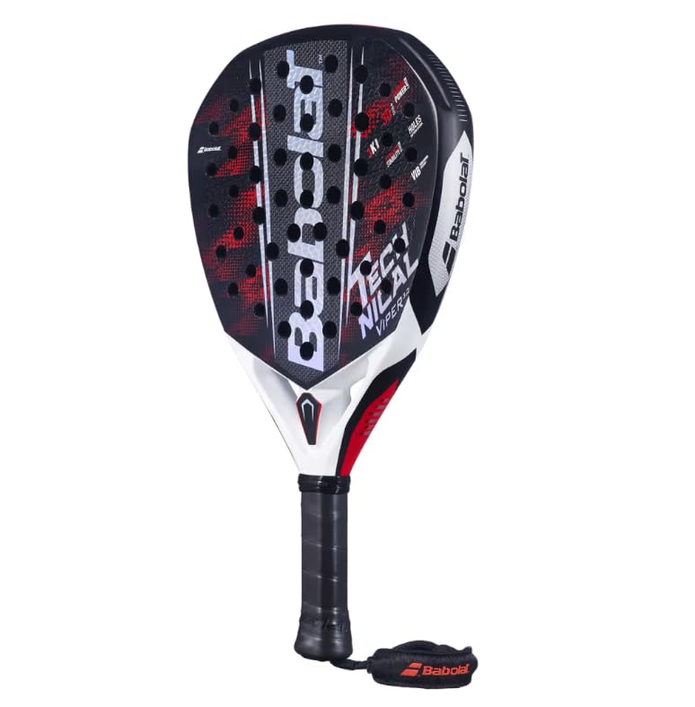 Babolat,t Technical Viper 3.0 Pala de Padel (Negro/Rojo)