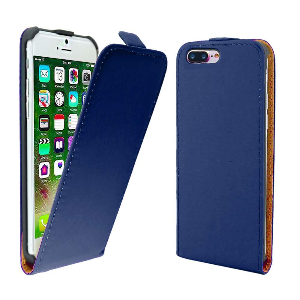 Cover EbestStar Con Risvolto In Pelle PU Per IPhone 7 Plus / 8 Plus – Blu Scuro, Custodia Magnetica - 2