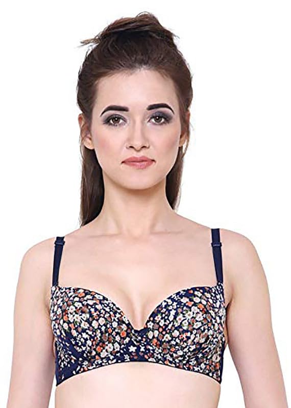 Image of Brachy Women's Polyamide & Elastane Heavily Padded Wired Push-Up Bra