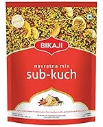 Bikaji Sub Kuch Navratan Mixture | Farsan | Chivda | Authentic Indian Namkeen | Made in Bikaner | Traditional recipe | Mix of Namkeen, Peanuts & Potato Sticks | Best Indian Tea Snack | 1Kg Pack