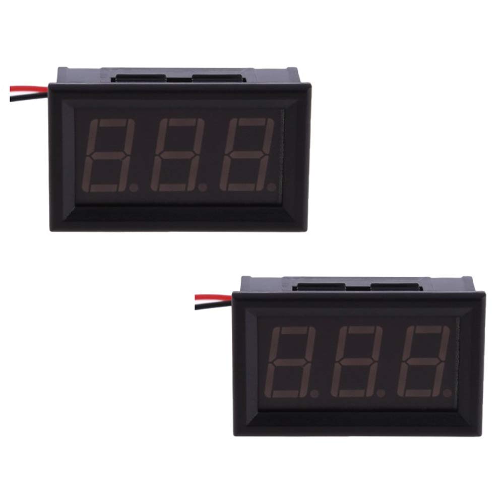 Digital voltmeter by microtail | AC 50V-300V Voltmeter (Self Powered) | Voltage Tester (2 Pcs) (B07QKVWN8H) Amazon Price History, Amazon Price Tracker
