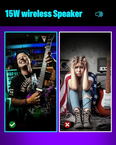 Image of Enya Inspire 39 inch Smart Electric Guitar - Carbon Fiber Body with Built-in 15W Speaker, 20 Tones & App Control, 4 Presets, Bluetooth, Gig Bag Included, 2-Year Warranty