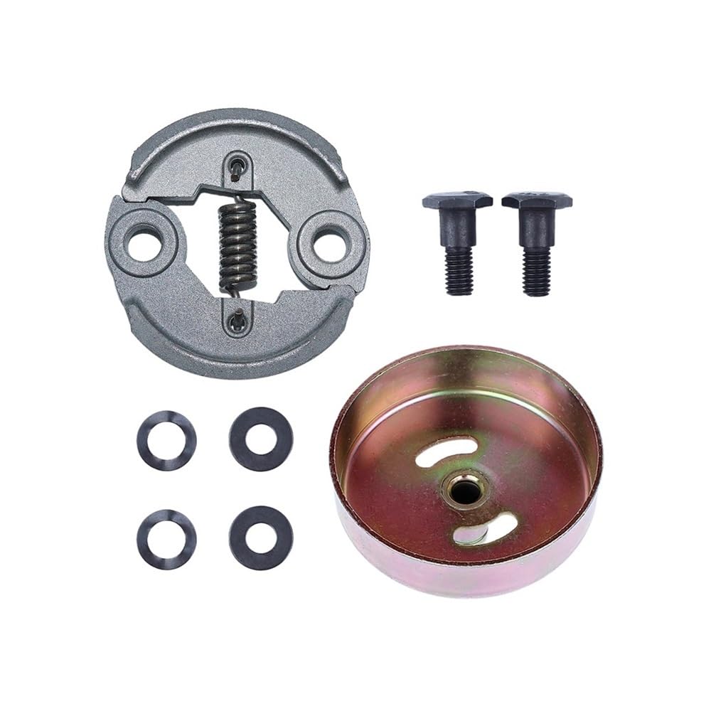 Kit de Tambor de Embrague Compatible con desbrozadoras con Motor pequeño GX31 GX35 de 1.3 HP. Reemplaza Las Piezas 19611-Z0Z-000 y 30500-Z0Z-013.
