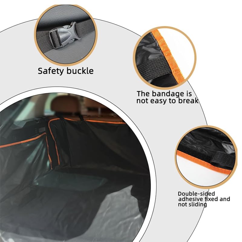 Protection de Coffre de Voiture pour Chiens pour BMW 2 Series Active Tourer XDrive U06 2022-2025, Couverture pour Chien de Coffre de Voiture, Tapis de Protection Imperméable