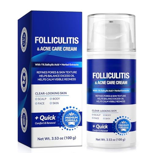 crema curativa con acido salicilico, per la pelle soggetta a impurità sul cuoio capelluto, viso e corpo, con estratti vegetali, 100 g