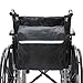 uyoyous Rollstuhl Tasche Multifunktions Rollstühle Taschen Aufbewahrungstasche Rollstuhl-Zubehör Veranstalter für Mobilitätshilf Rollstuhl - Hohe Kapazität, Wasserdicht (Schwarz)