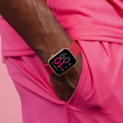 Reflex Active Series 12 Pink Fitness Tracking Smart Watch RA12-2152, Rose Gold - Image 4