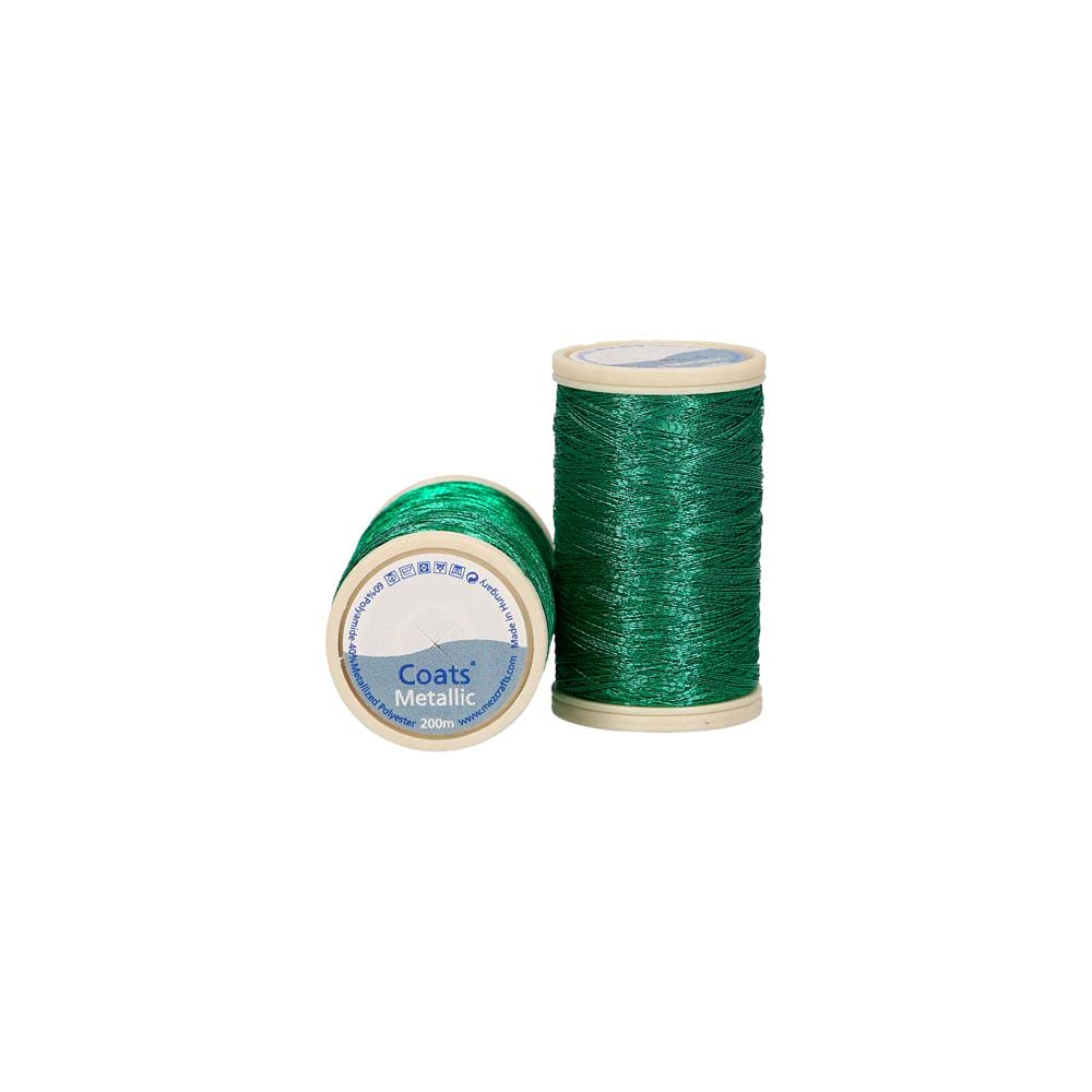 Mez Metalica (Reflecta), Design: 200 m Green Sewing Thread