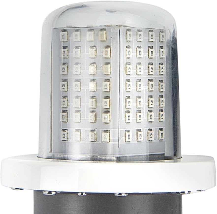 LED Underwater Fishing Light 10-30VDC 45W IP68 Green White Deep Marine Night Lure Compatible With Boat